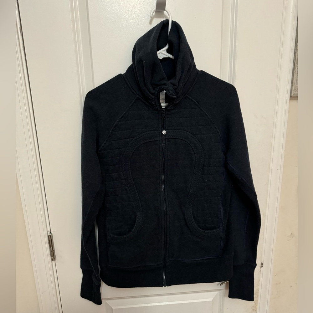 lululemon athletica Black Full-Zip Hoodie Jacket